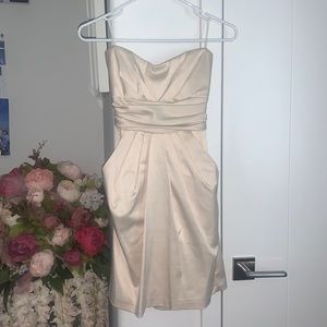 Mystic strapless dress